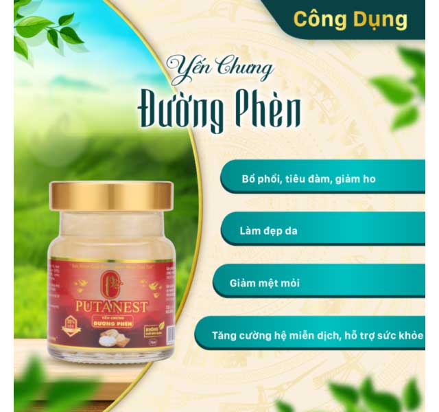 Hộp Thịnh Vượng 6 Hũ Yến Chưng Thượng Hạng Đường Phèn 35%