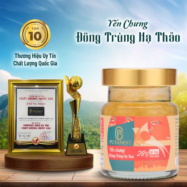 Yến Chưng Cao Cấp Đông Trùng Hạ Thảo 28%