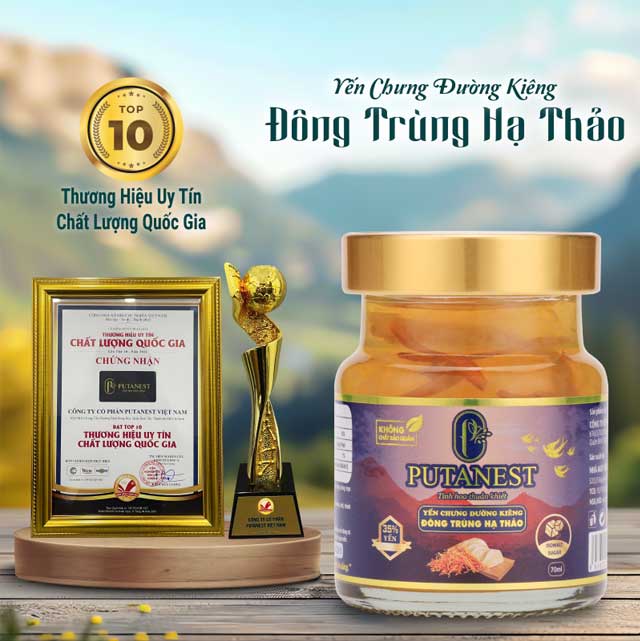 Yến Chưng Thượng Hạng Đường Kiêng Đông Trùng 35%